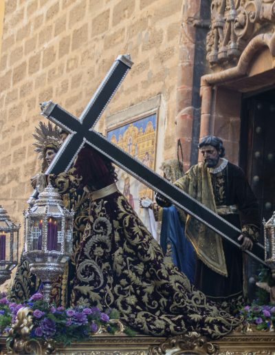 Viacrucis del Consejo de Hermandades y Cofradías de Cádiz 2024 COFRADIA AFLIGIDOS