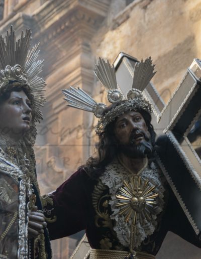 Viacrucis del Consejo de Hermandades y Cofradías de Cádiz 2024 COFRADIA AFLIGIDOS