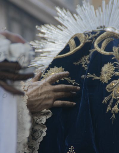 Viacrucis del Consejo de Hermandades y Cofradías de Cádiz 2024 COFRADIA AFLIGIDOS