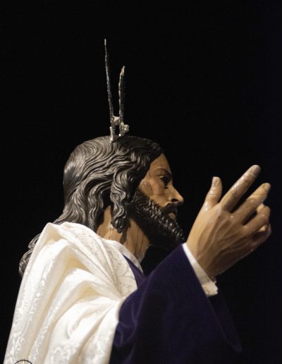 Viacrucis del Consejo de Hermandades y Cofradías de Chiclana cofradia el huerto