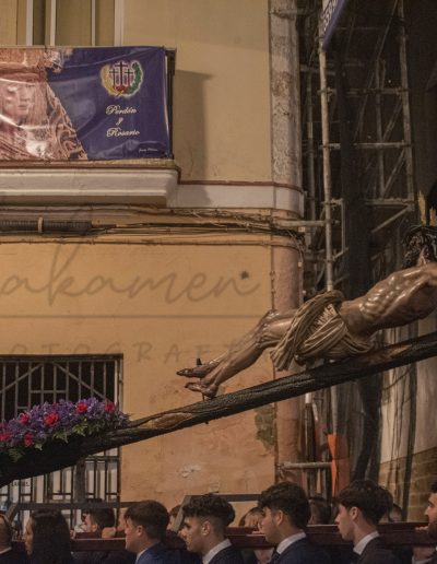 Viacrucis V Viernes de Cuaresma imagen del Stmo. Cristo de las Aguas